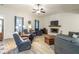 Spacious living room with cozy fireplace and comfortable furniture at 5761 Dixie Hwy, Rutledge, GA 30663