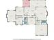 Detailed floor plan of the first story of the home at 7740 Sagebrush Dr, Atlanta, GA 30350