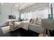 Bright bedroom featuring large windows, neutral decor, and stylish furniture creating a relaxing and inviting atmosphere at 120 Ralph Mcgill Ne Blvd # 312, Atlanta, GA 30308