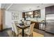Elegant dining area featuring stainless steel appliances, ample cabinet space and lots of natural light at 170 Boulevard Se # E127, Atlanta, GA 30312
