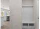 Mud room entryway with built in bench and access to kitchen at 2955 Jefferson St, Austell, GA 30106