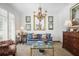 Cozy living room featuring natural light, a stylish sofa, and decorative accents, creating a relaxing ambiance at 45 Paces West Nw Dr, Atlanta, GA 30327