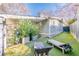 Beautiful backyard with artificial grass, privacy fence, and lounge chairs for relaxing in style at 1069 Colquitt Ne Ave, Atlanta, GA 30307