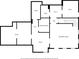 Simple floorplan of the basement layout with rooms and features at 345 Crown Vetch Ln, Alpharetta, GA 30005