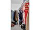 Walk-in closet with built-in shelving and storage for organized clothing and accessories at 4663 Hairston Crossing Pl, Stone Mountain, GA 30083