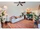 Bright living room with a large sectional sofa, open to the dining and kitchen areas at 390 17Th Nw St # 4031, Atlanta, GA 30363