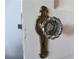 Close-up of an antique glass doorknob adding vintage charm to the home at 584 Cherokee Ne St, Marietta, GA 30060