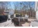 Outdoor patio showcasing a fire pit and seating, great for relaxing and enjoying the outdoors at 5430 Burdette Se Rd, Mableton, GA 30126