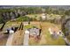 Aerial view of properties with fenced backyards at 363 Safe Harbor Dr, Dallas, GA 30157