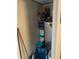 Storage closet featuring stacked boxes and cleaning equipment at 53 Oakview Dr, Carrollton, GA 30116