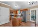 Charming kitchen featuring stainless steel appliances and granite countertops at 539 Villa Rosa Rd, Temple, GA 30179