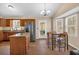 Eat-in kitchen featuring stainless steel appliances and granite countertops at 539 Villa Rosa Rd, Temple, GA 30179