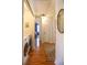 Hallway view, features washer and dryer and view of bedroom at 959 Hampton Nw Trl, Lilburn, GA 30047