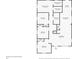 Detailed floor plan showcasing the layout of the home with bedrooms, bathrooms, and living spaces at 2478 Verbena Nw Cir, Atlanta, GA 30314
