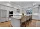 Bright kitchen features stainless appliances, granite counters, and a breakfast bar at 2620 Middle Coray Cir, Marietta, GA 30066