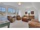 Cozy living room features natural light, comfortable seating, and hardwood accents at 2620 Middle Coray Cir, Marietta, GA 30066