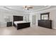 Spacious main bedroom with modern furniture, ceiling fan, and plenty of natural light at 3400 Palmer Lake Pointe, Douglasville, GA 30135