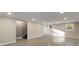 Unfinished basement with concrete floors, painted walls, and recessed lighting at 3672 Howell Wood Nw Trl, Duluth, GA 30096