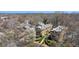 Aerial view of property with surrounding neighborhood and mature trees in a lush setting at 907 Piedmont Ne Ave # 7, Atlanta, GA 30309
