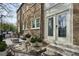 This exterior patio has lots of space, stone decor, and seating areas at 907 Piedmont Ne Ave # 7, Atlanta, GA 30309