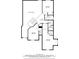 The floor plan outlines bedroom and bathroom layouts on the upper level of the home at 3015 Foxhall Overlook, Roswell, GA 30075