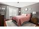 Cozy bedroom features warm gray walls, plush bedding, and bright natural light at 974 Grant Se St, Atlanta, GA 30315