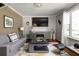 Stylish living room featuring modern furniture, hardwood floors, and natural light at 974 Grant Se St, Atlanta, GA 30315