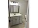 Bathroom featuring vanity, mirror, and modern fixtures at 224 Crest Creek Way, Villa Rica, GA 30180