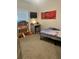 Bedroom with carpeted floors and window at 224 Crest Creek Way, Villa Rica, GA 30180