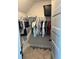 Walk-in closet with clothing rack and ample space for storage at 224 Crest Creek Way, Villa Rica, GA 30180