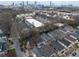An aerial view showcasing the home's location near downtown Atlanta, close to local amenities at 109 Chester Se Ave, Atlanta, GA 30316