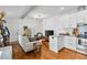 Cozy living room blending seamlessly with a well-equipped kitchen, perfect for modern living at 109 Chester Se Ave, Atlanta, GA 30316