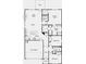 Spacious four-bedroom floor plan featuring a 2-car garage, large great room, and primary suite with patio at 228 Groveton Ct, Euharlee, GA 30145