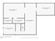 Unfinished basement layout featuring multiple rooms, offering customizable space and potential at 4312 White Hickory Nw Ln, Kennesaw, GA 30152