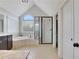 Bathroom features a soaking tub, glass enclosed shower and double sinks at 1803 Stone Bridge Way, Marietta, GA 30064