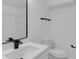 Modern bathroom with sleek fixtures, a tiled shower, and contemporary design at 2430 Hanford Sw Dr, Atlanta, GA 30315