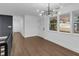 Sunlit room with hardwood flooring and view of the neighborhood at 2430 Hanford Sw Dr, Atlanta, GA 30315