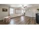 Spacious bonus room with wood floors, ample light and room to work at 210 Barrett Springs Way, Canton, GA 30115