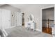 Bedroom featuring white decor, carpet, and a vanity at 129 Euharlee 5 Forks Rd, Euharlee, GA 30145