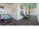Inviting front porch with comfortable seating, perfect for relaxing and enjoying the outdoors at 129 Euharlee 5 Forks Rd, Euharlee, GA 30145