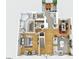 A rendering shows the floor plan, with kitchen, bedrooms, and bathrooms at 55 Legend Creek Cove, Douglasville, GA 30134