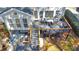 Relax on this elevated deck with an outdoor kitchen and spacious seating area at 2867 Watchtower Approach Nw, Marietta, GA 30064