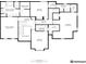 Second floor plan with four bedrooms, three bathrooms, and walk in closet layout at 2867 Watchtower Approach Nw, Marietta, GA 30064