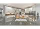 Bright kitchen with granite counters, stainless appliances, and center island sink at 2867 Watchtower Approach Nw, Marietta, GA 30064