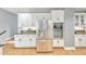 Stylish kitchen featuring stainless steel appliances and sleek white cabinetry at 2867 Watchtower Approach Nw, Marietta, GA 30064