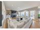 Comfortable living room features hardwood floors and a built-in entertainment center at 2867 Watchtower Approach Nw, Marietta, GA 30064
