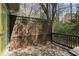 Secluded backyard deck provides privacy and tranquility at 621 Spruce Dr, Stone Mountain, GA 30083