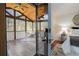 Bright sunroom with wood-paneled ceiling, ample windows, and stylish furniture at 1199 Murray Sw Cir, Marietta, GA 30064
