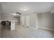 Finished basement with tile flooring and stylish lighting, providing comfort and style at 274 Sleepy Hollow Rd, Powder Springs, GA 30127