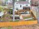 Spacious backyard with a deck and patio, perfect for outdoor gatherings at 2050 Plantation Rd, Lawrenceville, GA 30044